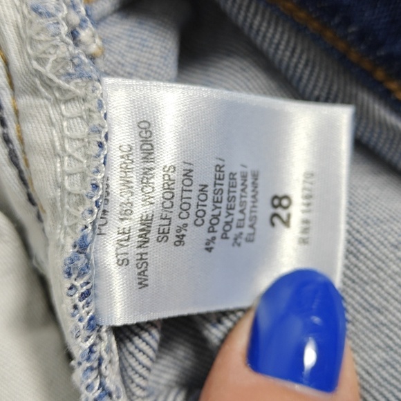 RE/DONE Originals Ultra High Rise Jeans Fade Away Size 28 - Picture 3 of 16